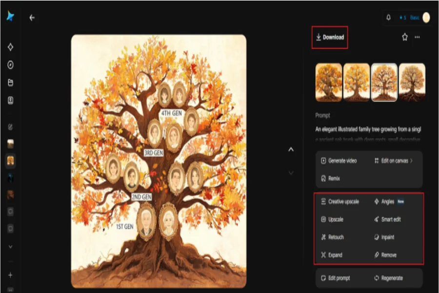 Adding names and details after the base artwork